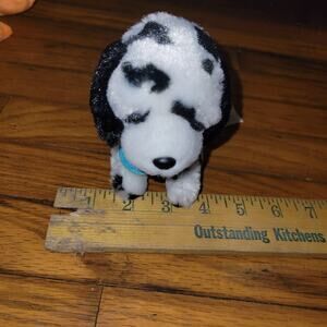 Small Justice Plush Black & White Dalmatian MADDIE Puppy Dog Stuffed Gund